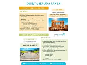 SEMANA SANTA - ATENAS Y GRECIA CLASICA // ATENAS Y GRECOBIZANTINO